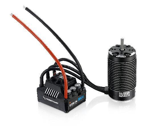 Hobbywing EZRun MAX6 V3 Sensorless Brushless ESC & Motor Combo w/4985SL (1650kV) - Excel RC