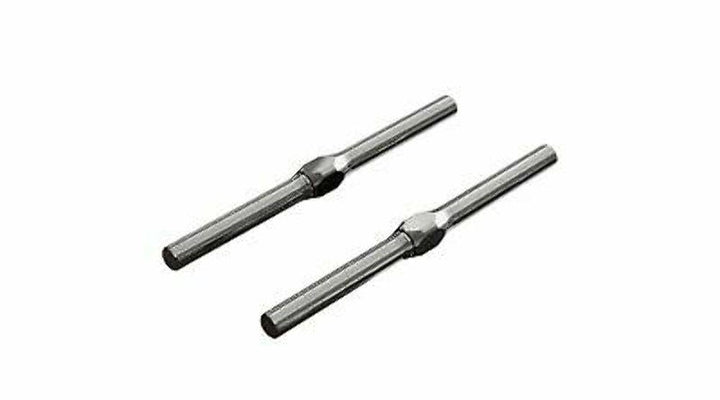 Arrma Steel Turnbuckle 4x63mm, Black: 4x4 775 BLX 4S ARAC9372 - Excel RC