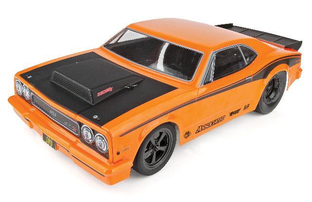 Team Associated 1/10 DR10 Drag Race Car, Brushless 2WD RTR, w/ LiPo Battery & Charger, Orange - Excel RC