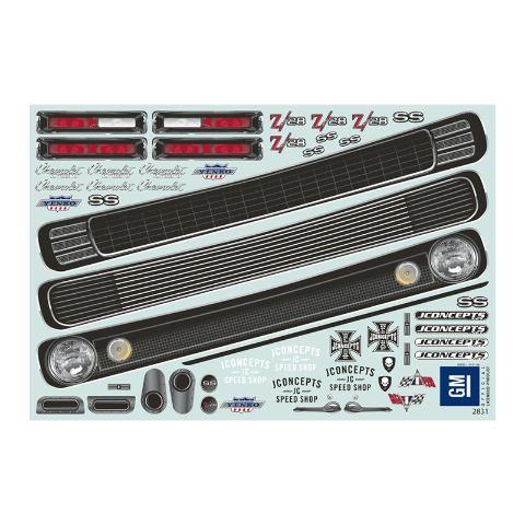 Jconcepts 1967 Chevy Camaro, Street Eliminator Body - Excel RC