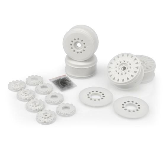 Jconcepts Cheetah 83mm Speed-Run Wheel (White) - Excel RC
