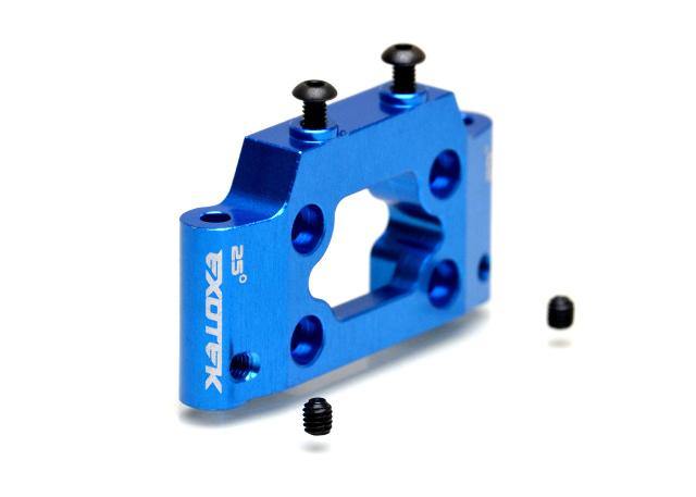 Exotek DR10, DB10, SC10 Front HD Bulkhead, 7075 Aluminum - Excel RC