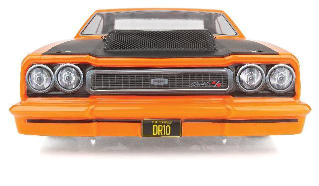 Team Associated DR10 RTR Brushless Drag Race Car (Orange) - Excel RC