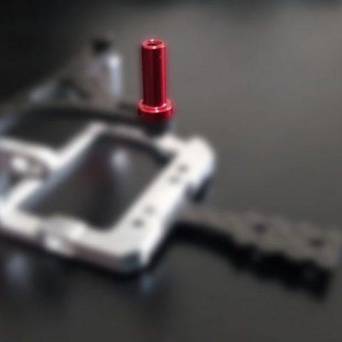 Nexx Racing Precision CNC Aluminum Damper Post (RED) NX-039 - Excel RC