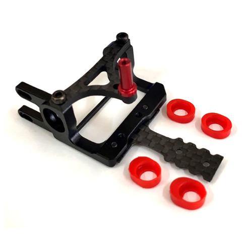 NEXX Racing Precision CNC 7075 Round Motor Mount for 90-94mm RM (BLACK) NX-068 - Excel RC