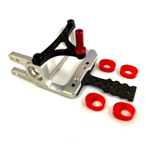 NEXX Racing Precision CNC 7075 Round Motor Mount for 90-94mm RM (SILVER) NX-102 - Excel RC