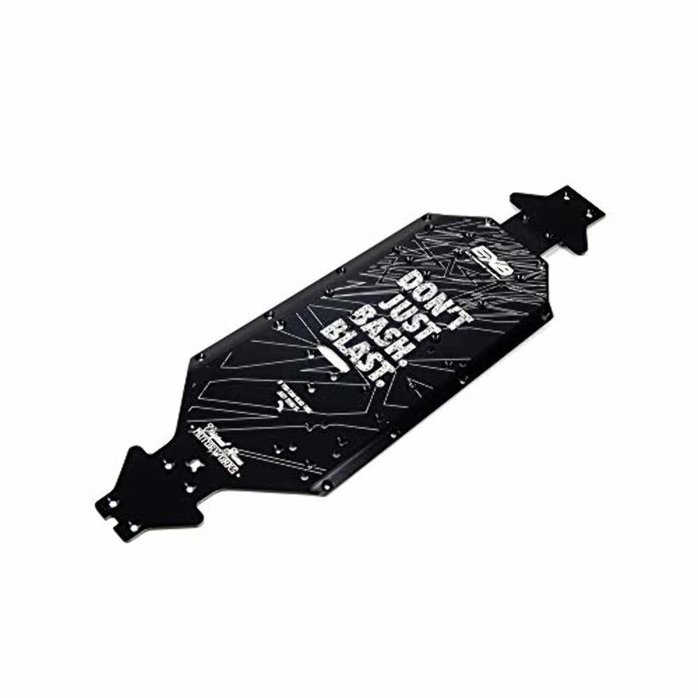 Arrma Aluminum Chassis CNC 7075 T6 SWB Black ARA320572 - Excel RC