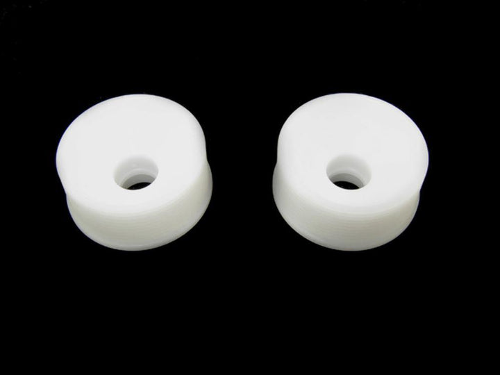 PN Racing Mini-Z 2WD Machine Cut Delrin 20mm Wheel Rear 2 (White) - Excel RC