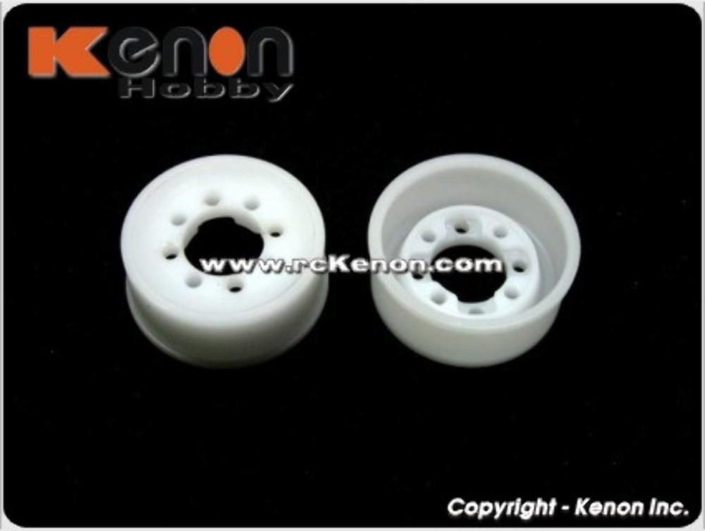 PN Racing Mini-Z Machine Cut Delrin Front 0,1 Rim for Interchangeable Wheel Rims (2pcs) - Excel RC
