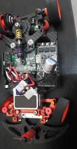 NEXX RACING Dual-Lipo Carbon Chassis Conversion Kit for MR03 (RED) NX-077 - Excel RC