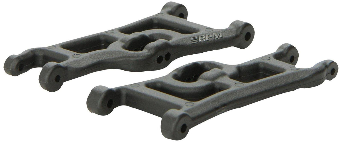 RPM 80242 Front A-Arms Black Monster Jam/Rustler/Stampede/Slash (2) Black - Excel RC