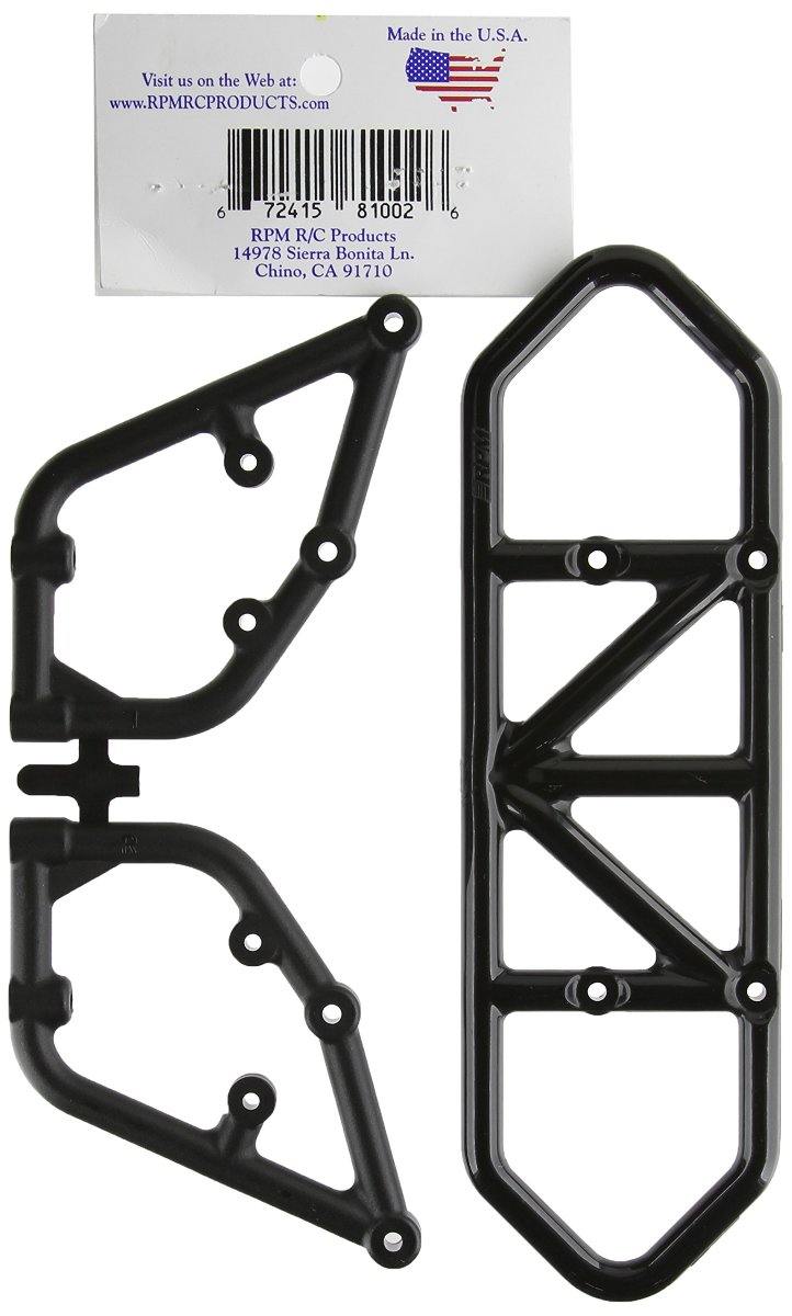 RPM RPM - 81002 Rear Bumper Black Slash (Pack of 38) - Excel RC