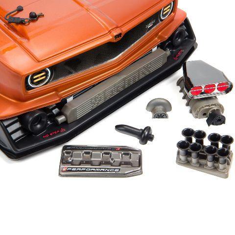Arrma 1/7 FELONY 6S BLX Street Bash All-Road Muscle Truck RTR Orange - Excel RC