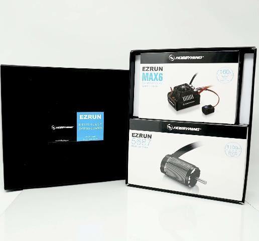 Hobbywing EzRun SL 5687 1100KV Motor, w/ Max6 Waterproof ESC - Brushless Combo - Excel RC