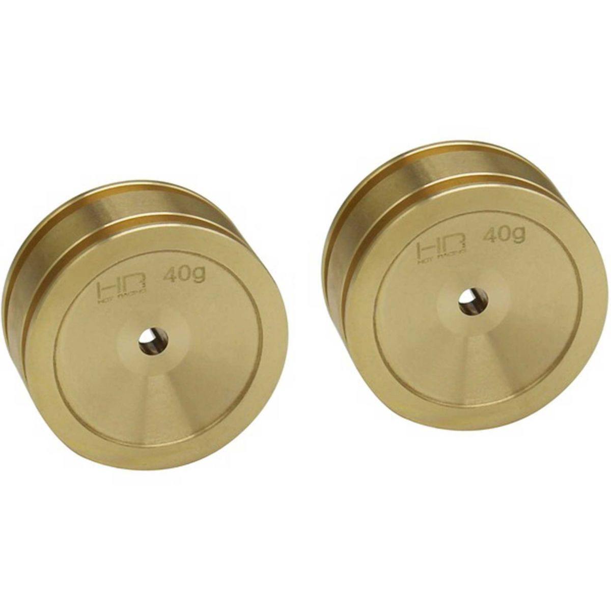 Brass Wheel SCX 24 (2) - Excel RC