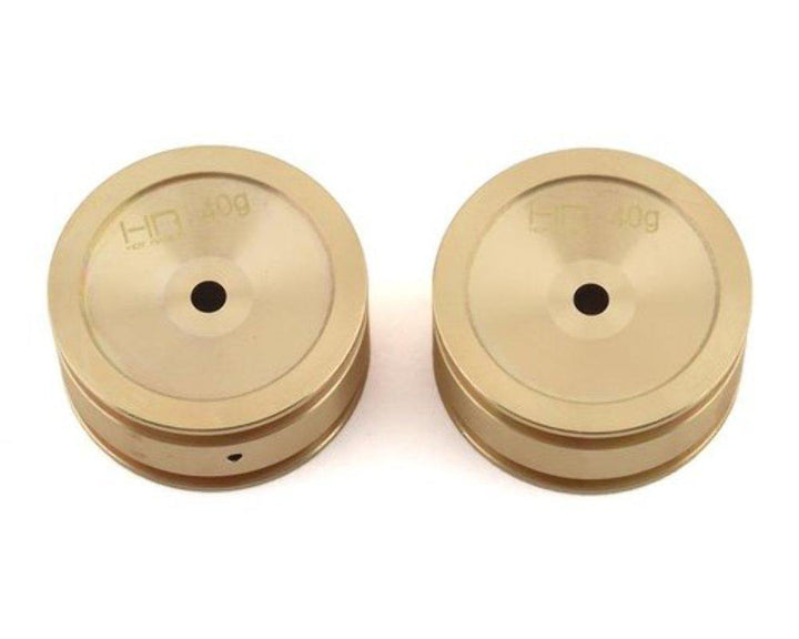 Brass Wheel SCX 24 (2) - Excel RC