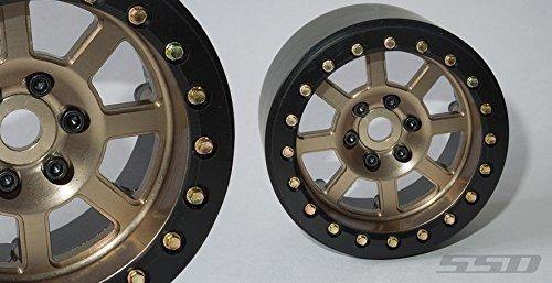 SSD RC 2.2 Wide Assassin Beadlock Wheels (Bronze) (2) - Excel RC