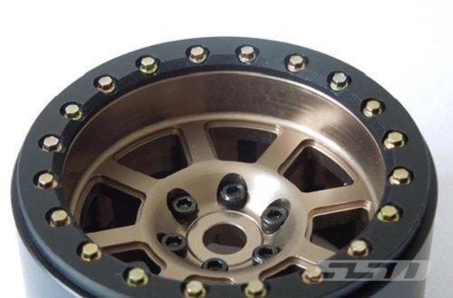SSD RC 2.2 Wide Assassin Beadlock Wheels (Bronze) (2) - Excel RC