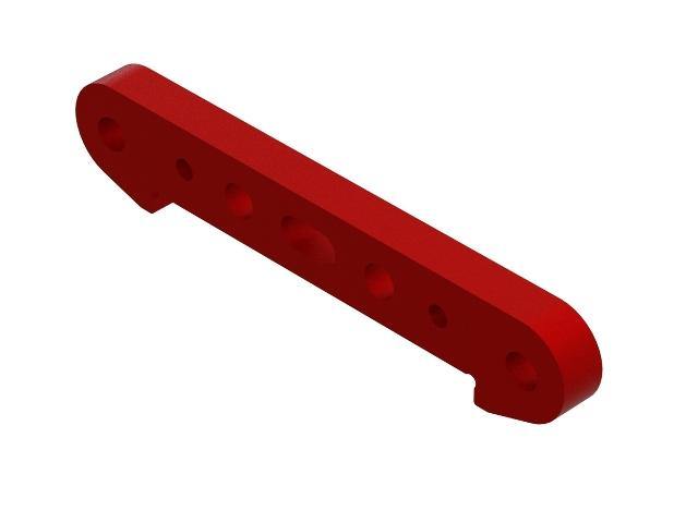 Arrma 	Aluminum Rear Suspension Mount (Red) ARA330557 - Excel RC
