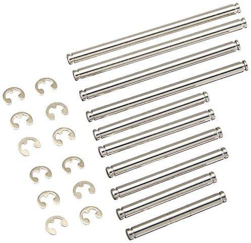 Traxxas 1939 Suspension pin set hard chrome (w E-clips) - Excel RC