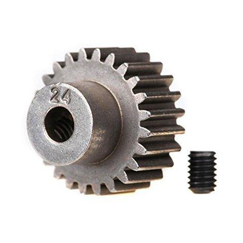 Traxxas 2424 Gear 24-T pinion (48-pitch)  set screw - Excel RC