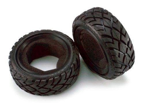 Traxxas 2479 Tires Aconda® 2.2' (wide front) (2)foam inserts (Bandit) (soft compound) - Excel RC