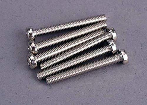 Traxxas 2569 Screws 3x25mm roundhead machine (6) - Excel RC