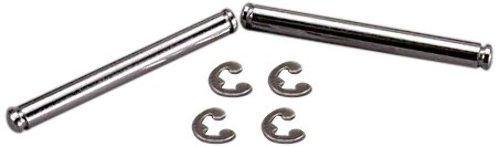 Traxxas 2637 Suspension pins 31.5mm chrome (2) w E-clips (4) - Excel RC