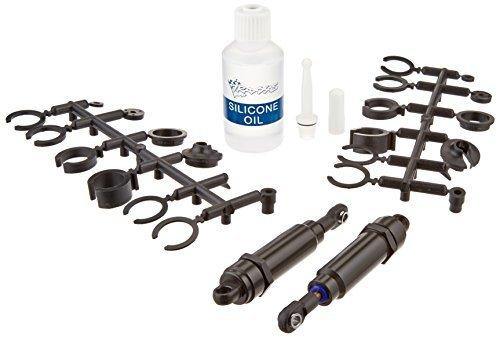 Traxxas 2661 Big Bore shocks (x-long) (hard-anodized and PTFE-coated T6 aluminum)  (assembled with TiN shafts) wo springs (2) - Excel RC