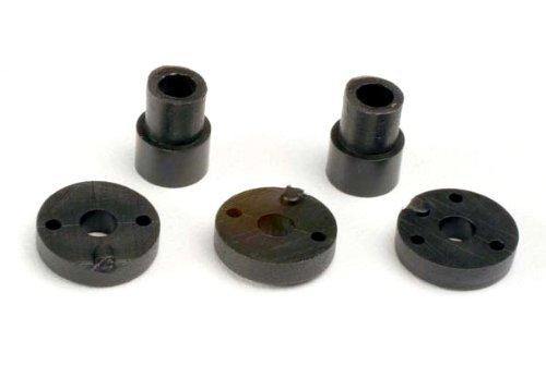Traxxas 2669 Piston head set (2-hole (2) 3-hole (2)) shock mounting bushings & washers (2) (Big Bore Shocks) - Excel RC
