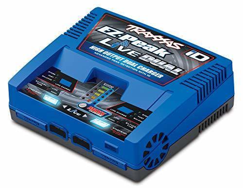 Traxxas 2973 Charger EZ-Peak® Live Dual 200W NiMHLiPo with iD® Auto Battery Identification - Excel RC