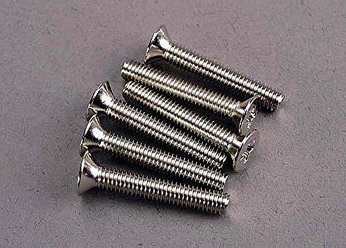 Traxxas 3168 Screws 4x25mm countersunk machine (6) - Excel RC