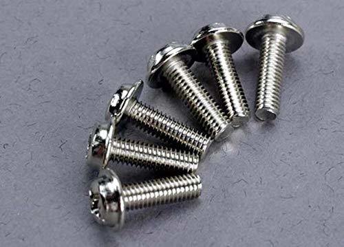 Traxxas 3193 Screws 3x10mm washerhead machine (6) - Excel RC
