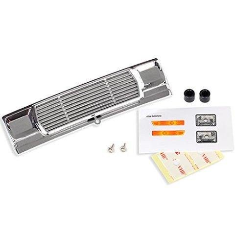 Traxxas 3656 Grille Bigfoot® No. 1 (chrome) decals adhesive tape mounting hardware - Excel RC