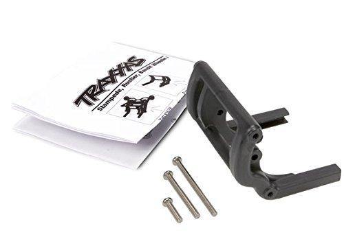 Traxxas 3677 Wheelie bar mount (1) hardware (black) - Excel RC