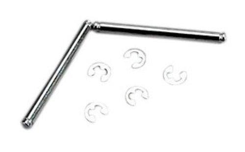 Traxxas 3740 Suspension pins  2.5x29mm (king pins) w e-clips (2) (strengthens caster blocks) - Excel RC