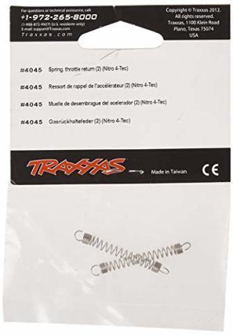 Traxxas 4045 Spring throttle return  (2) (Nitro 4-Tec®) - Excel RC