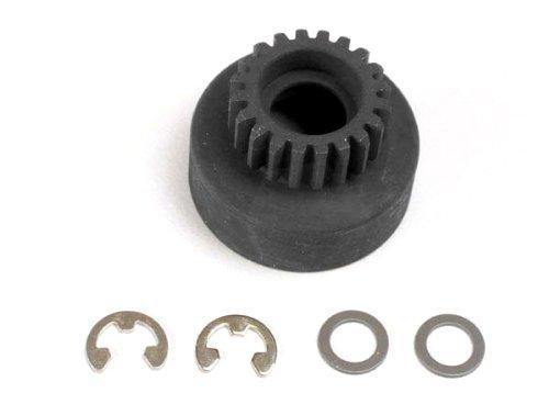 Traxxas 4120 Clutch bell (20-tooth) 5x8x0.5mm fiber washer (2) 5mm E-clip (requires #4611-ball bearings 5x11x4mm (2) - Excel RC