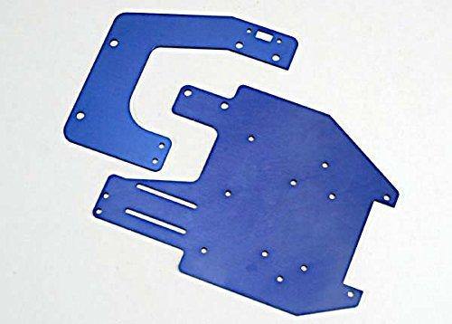 Traxxas 4130 Chassis plates T6 aluminum (front & rear) - Excel RC