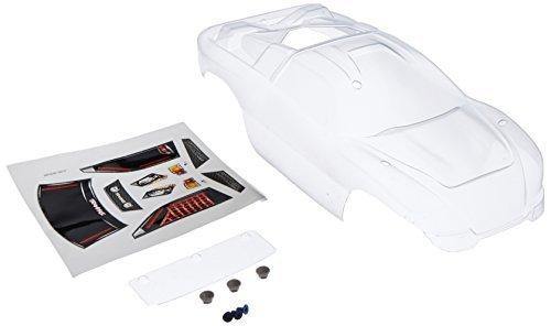 Traxxas 4412 Body Nitro Rustler® (clear requires painting)window grille lights decal sheet wing and aluminum hardware - Excel RC