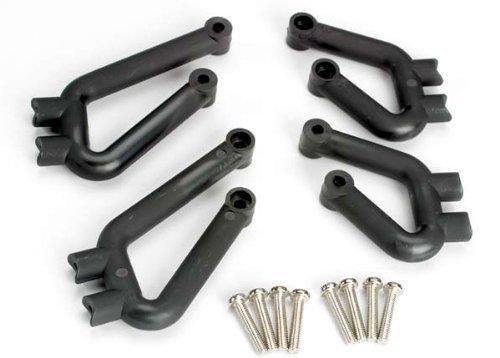 Traxxas 4936 Bumper mounts front (l&r) bumper mounts rear (l&r) 3x12mm RHM screws (8) - Excel RC