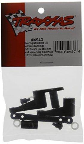 Traxxas 4943 Steering bellcranks (2) bellcrank bushings (5x8x2.5mm) (4) bellcrank post spacers (2) draglink 3x8mm shoulder screws (2) - Excel RC