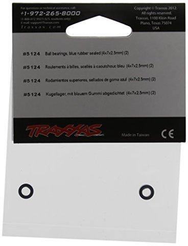 Traxxas 5124 Ball bearings blue rubber sealed (4x7x2.5mm) (2) - Excel RC