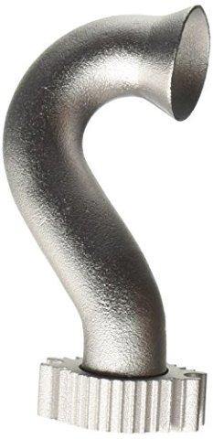 Traxxas 5340 Header exhaust (tubular aluminum silver-anodized) (TRX® 2.5 2.5R 3.3) - Excel RC