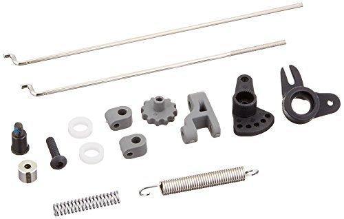 Traxxas 5368 Linkage set throttle & brake Revo®Slayer (includes servo horns rod guides brake spring brake adjustment dial brake lever rods (wires) bellcrank throttle return spring hardware) - Excel RC