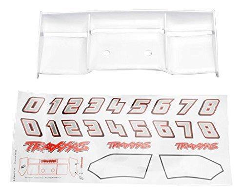 Traxxas 5412 Wing Revo® (white) decal sheet - Excel RC