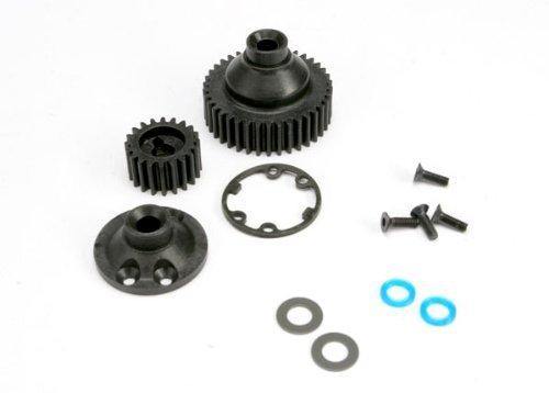 Traxxas 5579 Gears differential 38-T (1) differential drive gear 20-T side cover plate (1) gasket (1) output gear seals (x-ring) (2) 2.5x8mmCCS (4) 5x10x.5mmTW (2) - Excel RC