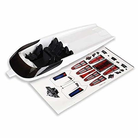 Traxxas 5765 Hatch DCB M41 white (no graphics) (fully assembled) - Excel RC
