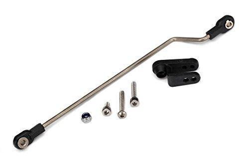 Traxxas 5781 Rudder pushrod assembled servo horn 3x18mm BCS (stainless) (1) 3x15mm CS (stainless) (1) 3x6mm CS (stainless) (1) NL 3.0 (1) - Excel RC
