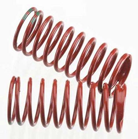 Traxxas 5940 Spring shock (red) (GTR) (1.8 rate double green stripe) (1 pair) - Excel RC